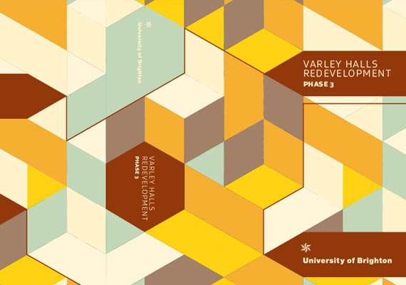 Design & print of the Varley Halls proposal.